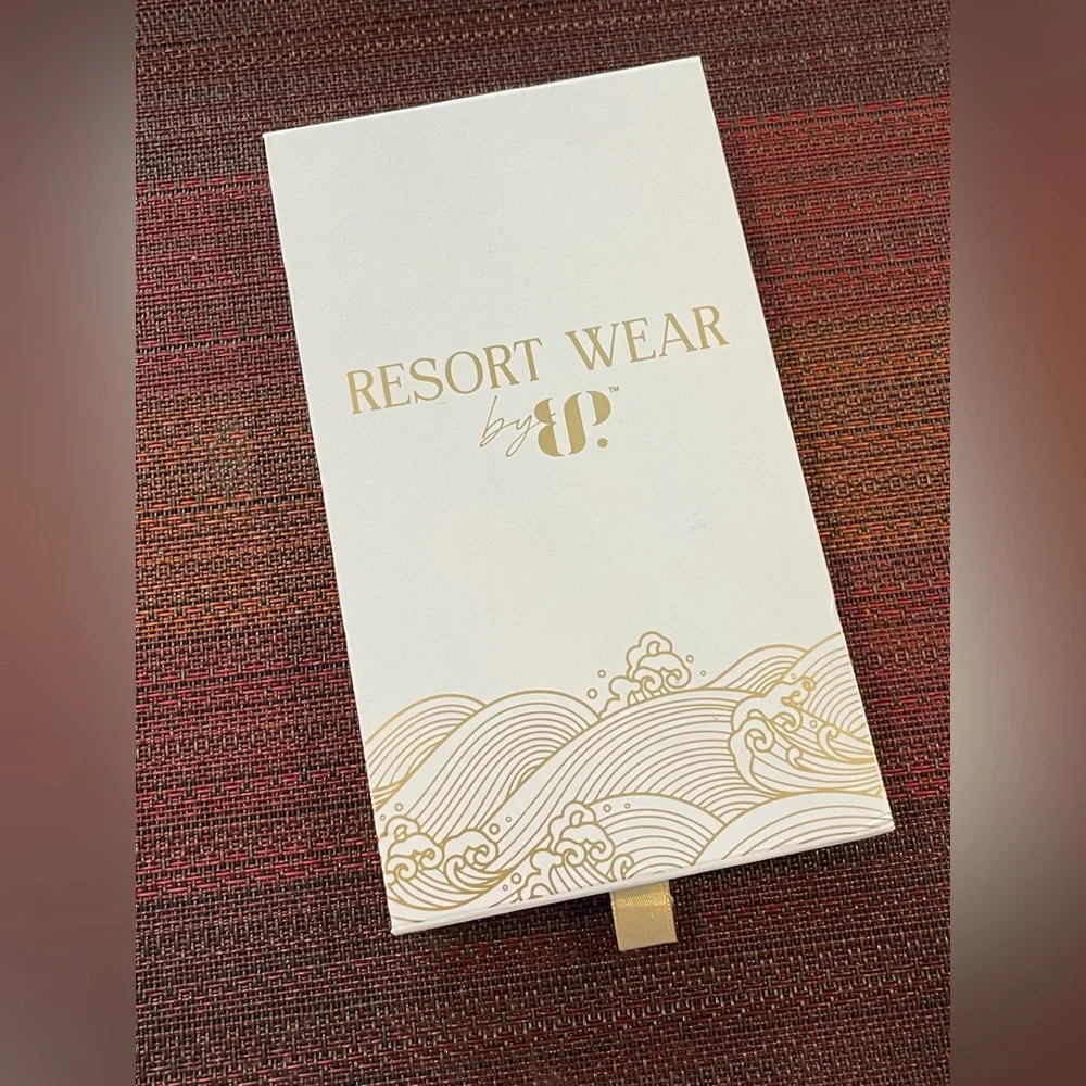 🆕 BOMB PARTY - Resort Wear - The Coral Luna Necklace - Pink Topaz - Rose Gold - Picture 5 of 8